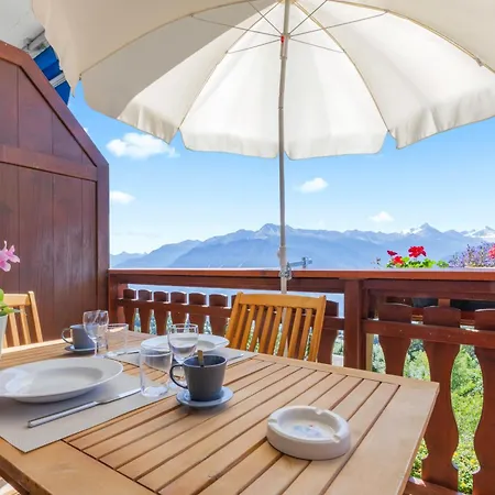 דירה Charmant Studio Avec Superbe Vue Et Balcon