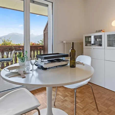 Appartement - - 2 Personnes - Balcon Avec Superbe Vue Crans-Montana