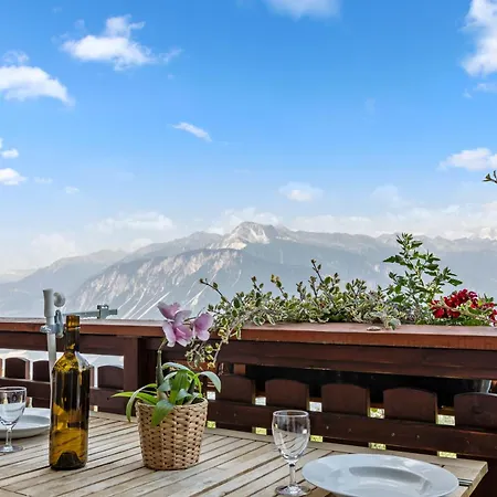 Charmant Studio Avec Superbe Vue Et Balcon * קראנס-מונטנה